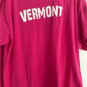 Gildan Heavy Cotton Pink T-Shirt state of Vermont